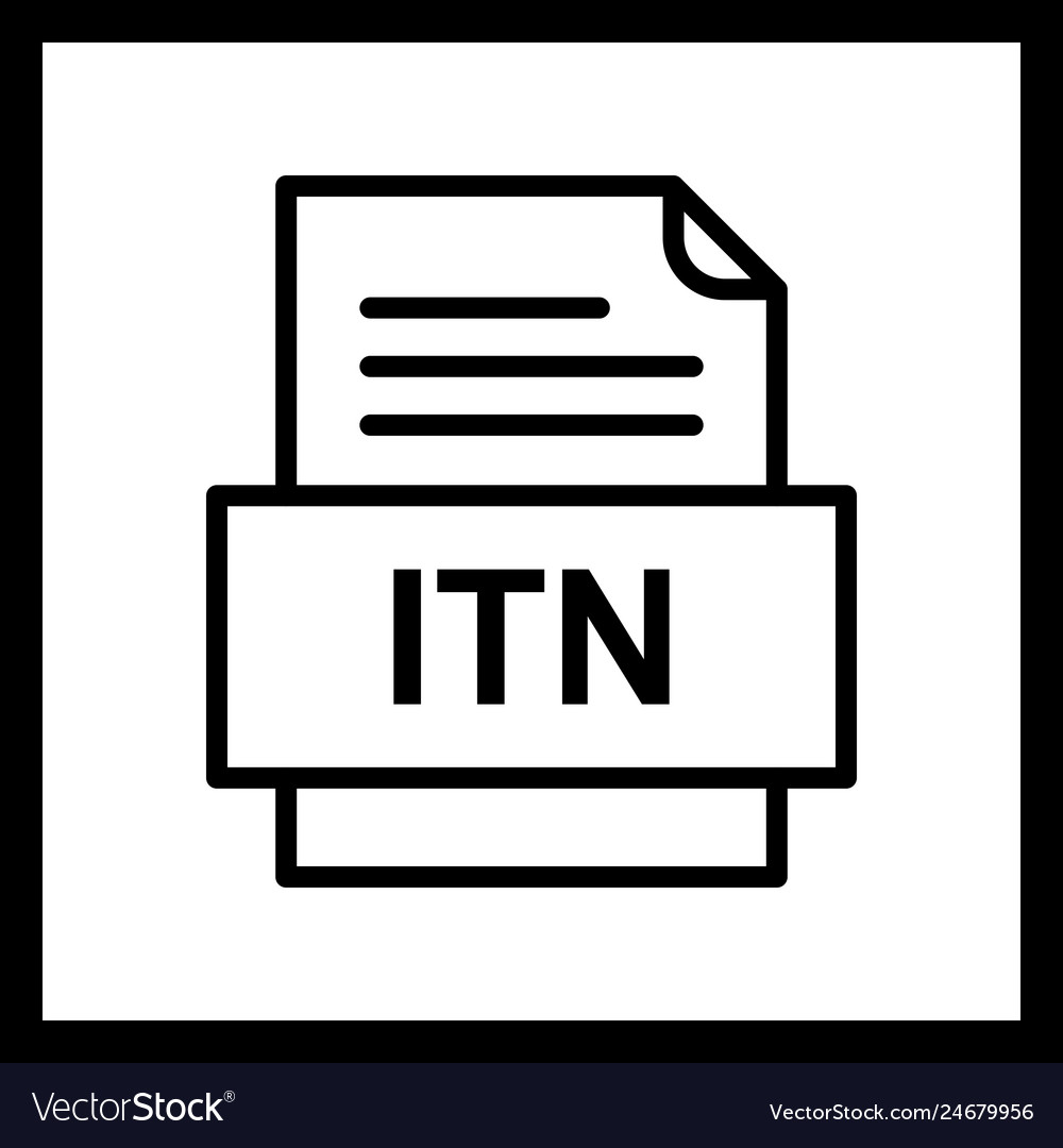 Itn file document icon