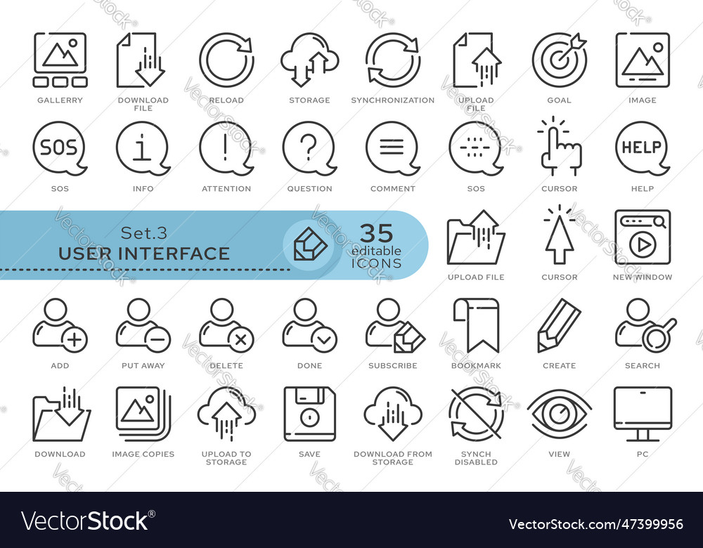 User Interface Icons - Set 03