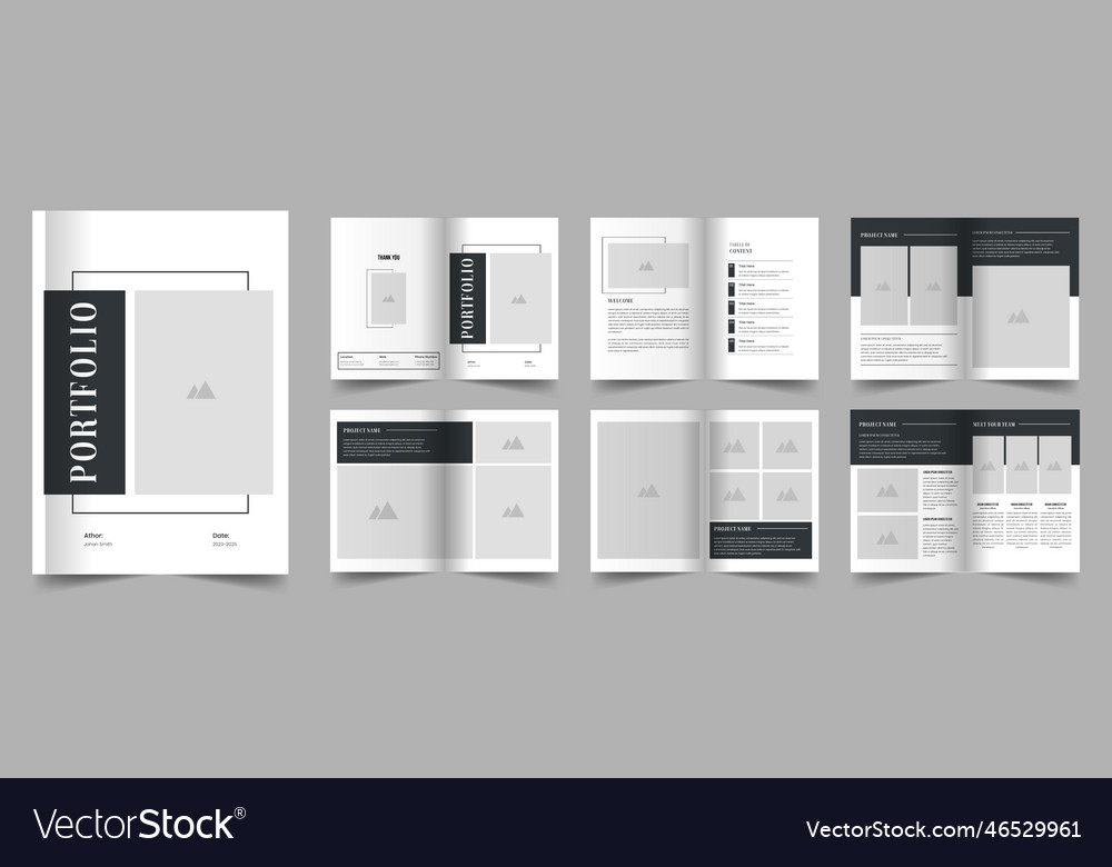 Brochure Template Layout