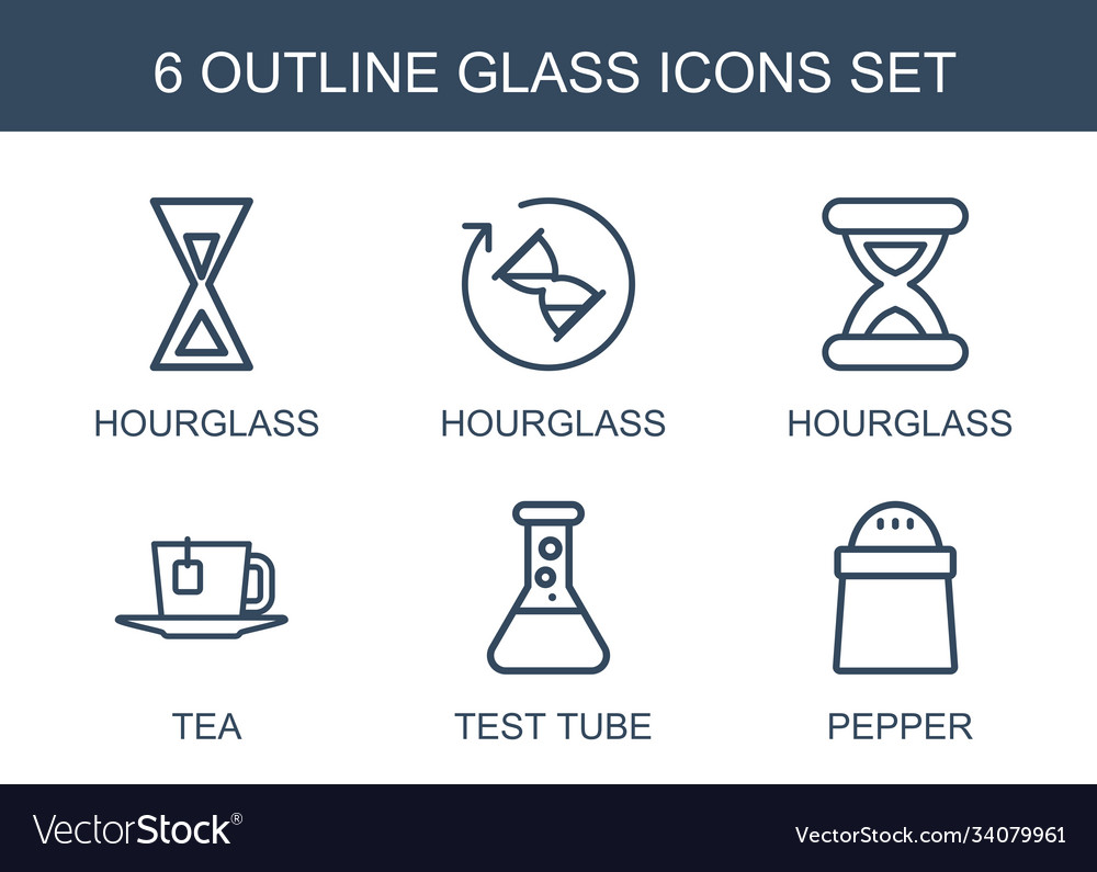 Glass icons