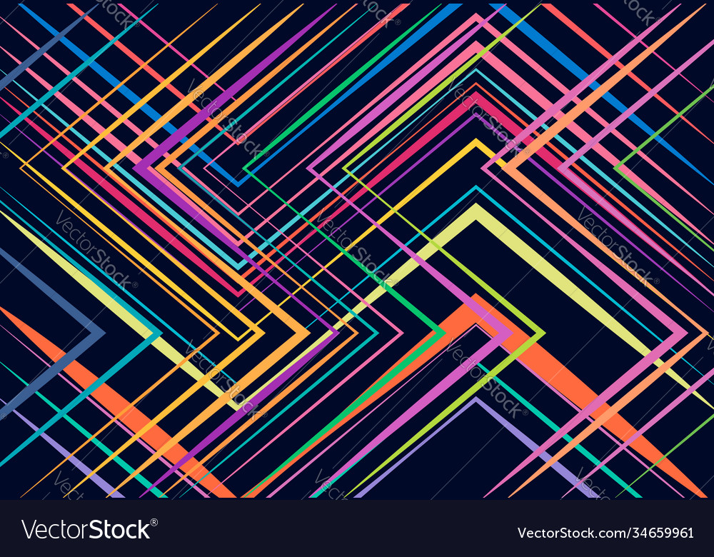Moderne lebendige geometrische Struktur Netzwerk vector image Moderne lebendige geometrische Struktur Netzwerk