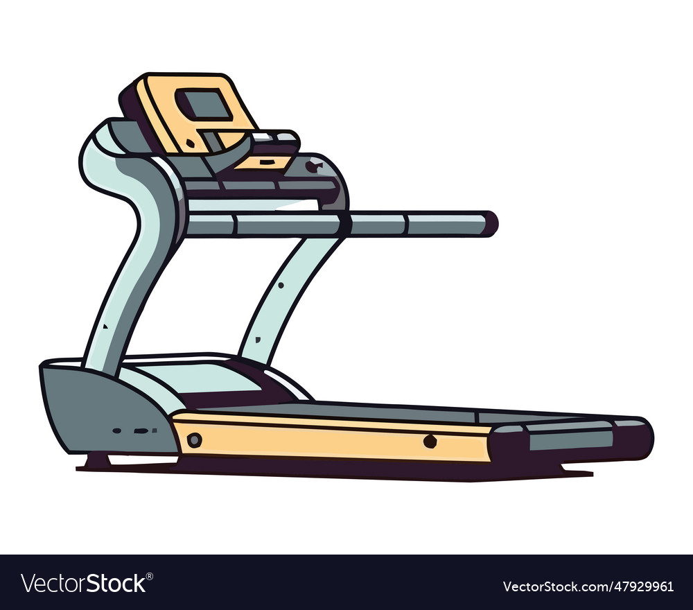 Treadmill design Royalty Free Vector Image - VectorStock