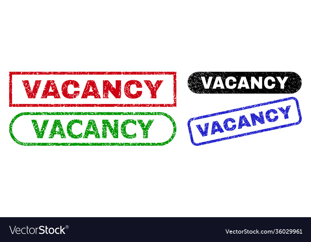 Vacancy rectangle watermarks using unclean texture