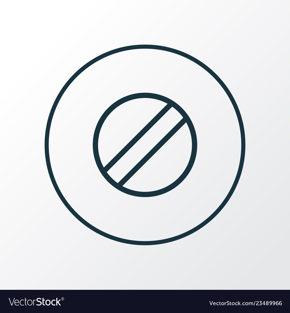 Disabled icon line symbol premium quality