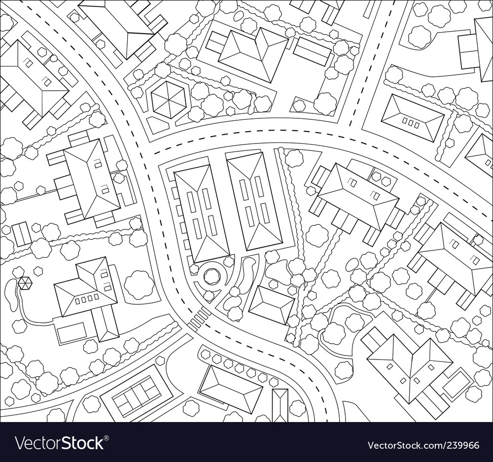 Neighborhood outline