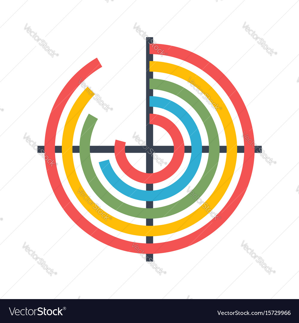 Pie Chart Icon - Data Visualization