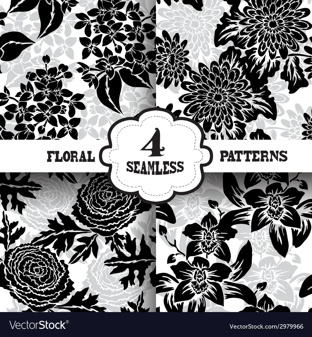 Seamless patterns set