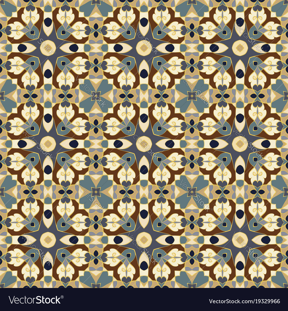 Seamless vintage pattern Royalty Free Vector Image