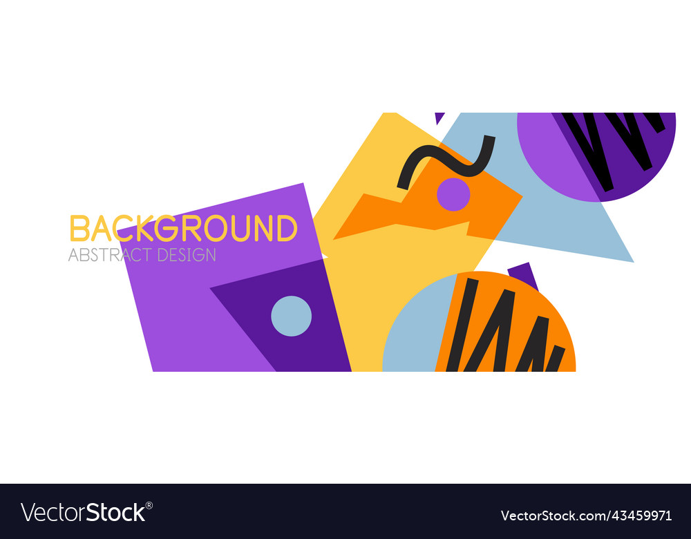 Abstract background with blocks lines geometric
