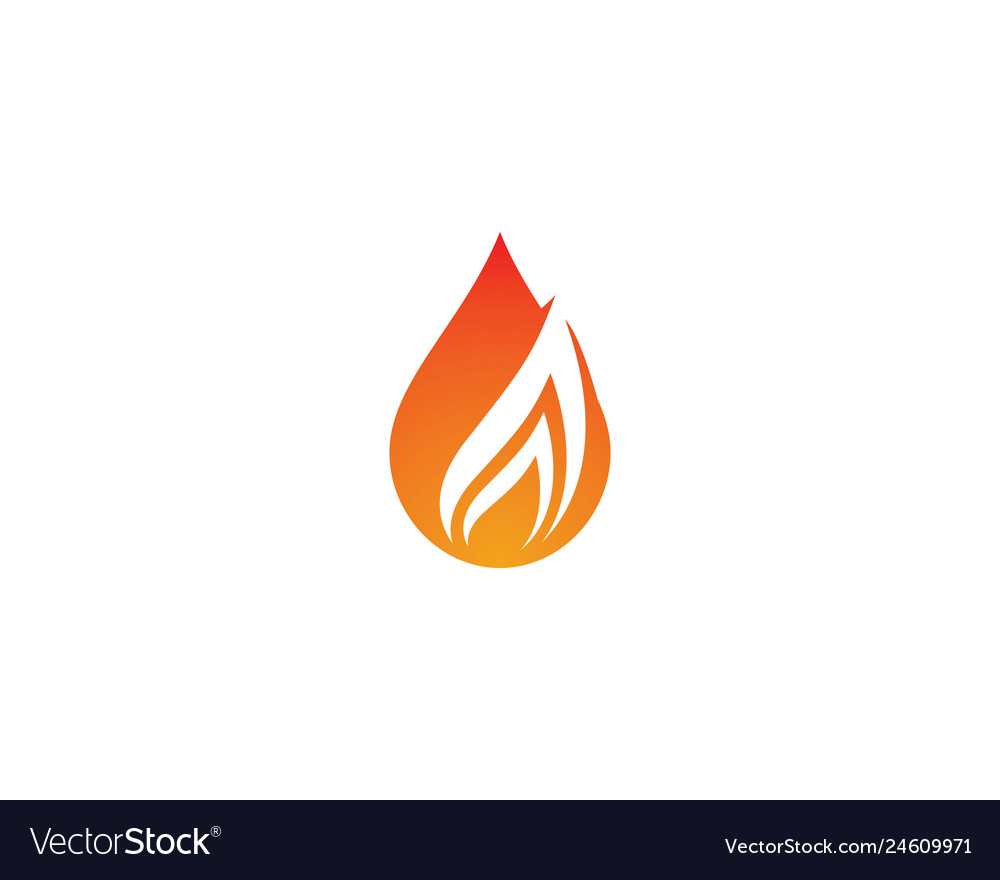 Fire symbol Royalty Free Vector Image - VectorStock