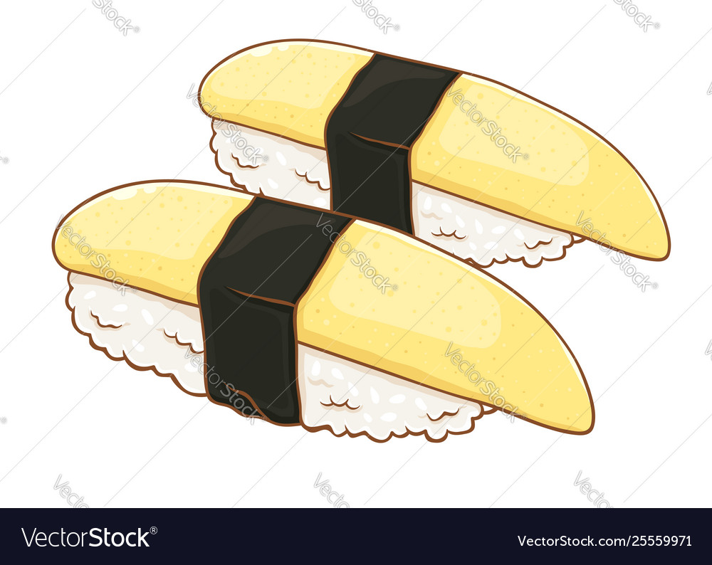 Herring roe sushi