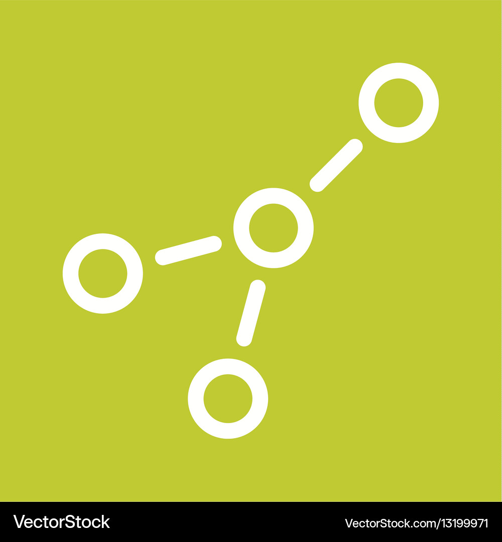 Molecular structure i Royalty Free Vector Image