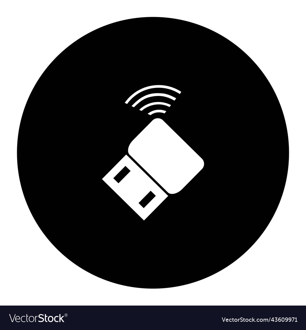 Usb data transfer logo Royalty Free Vector Image