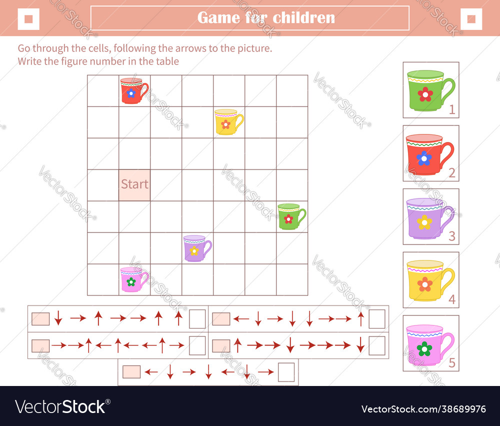 A game for children development spatial