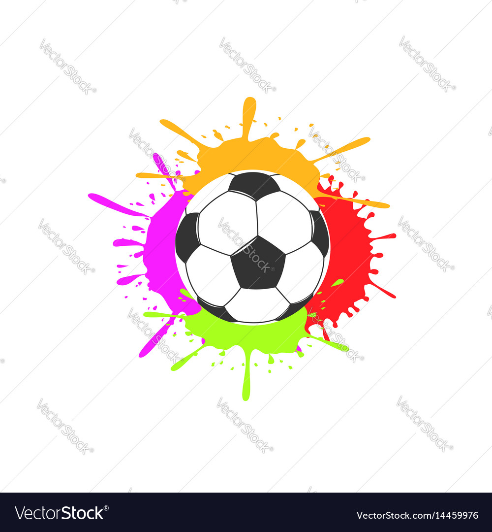 Art soccer ball