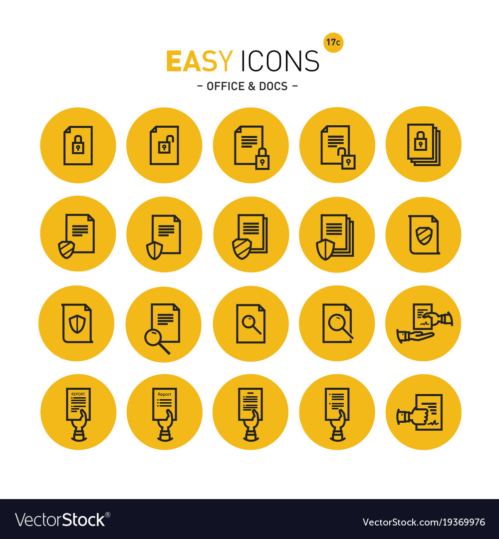 Easy icons 17c docs