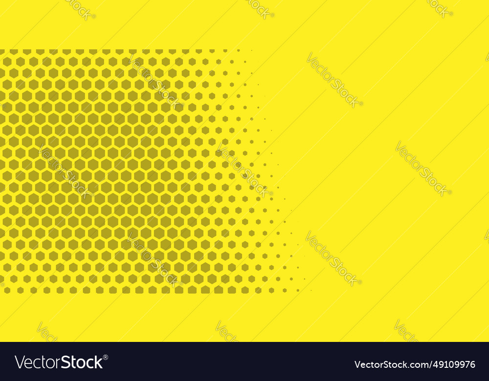 Geometric abstract hexagon two color background