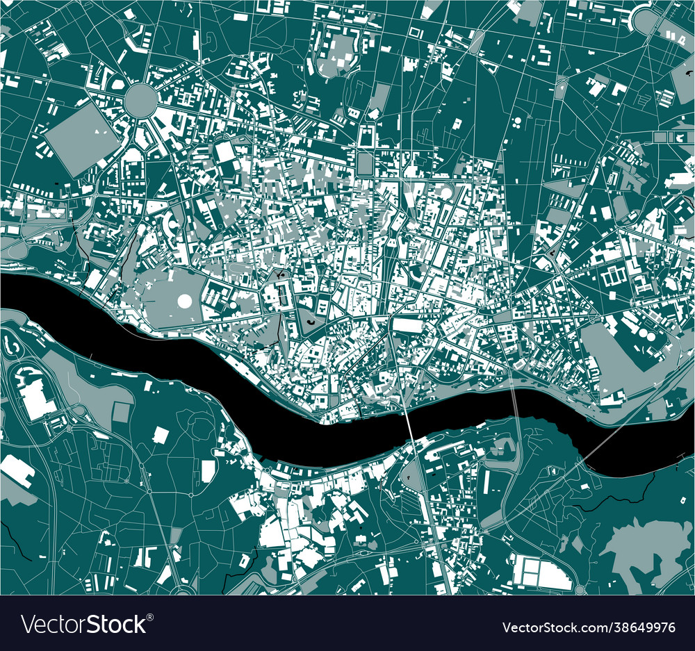 Premium Vector  Colorful portugal map with regions and main cities vector  illustration