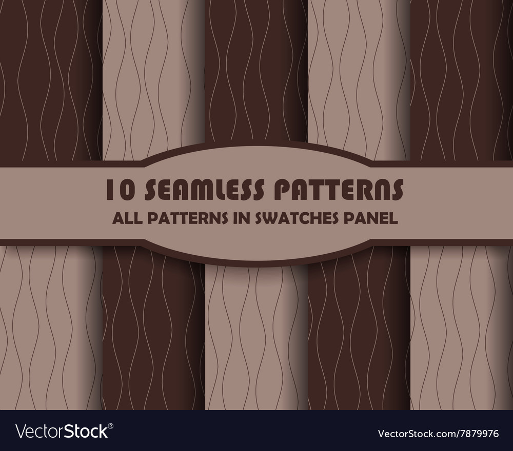 Set of geometric patterns for design