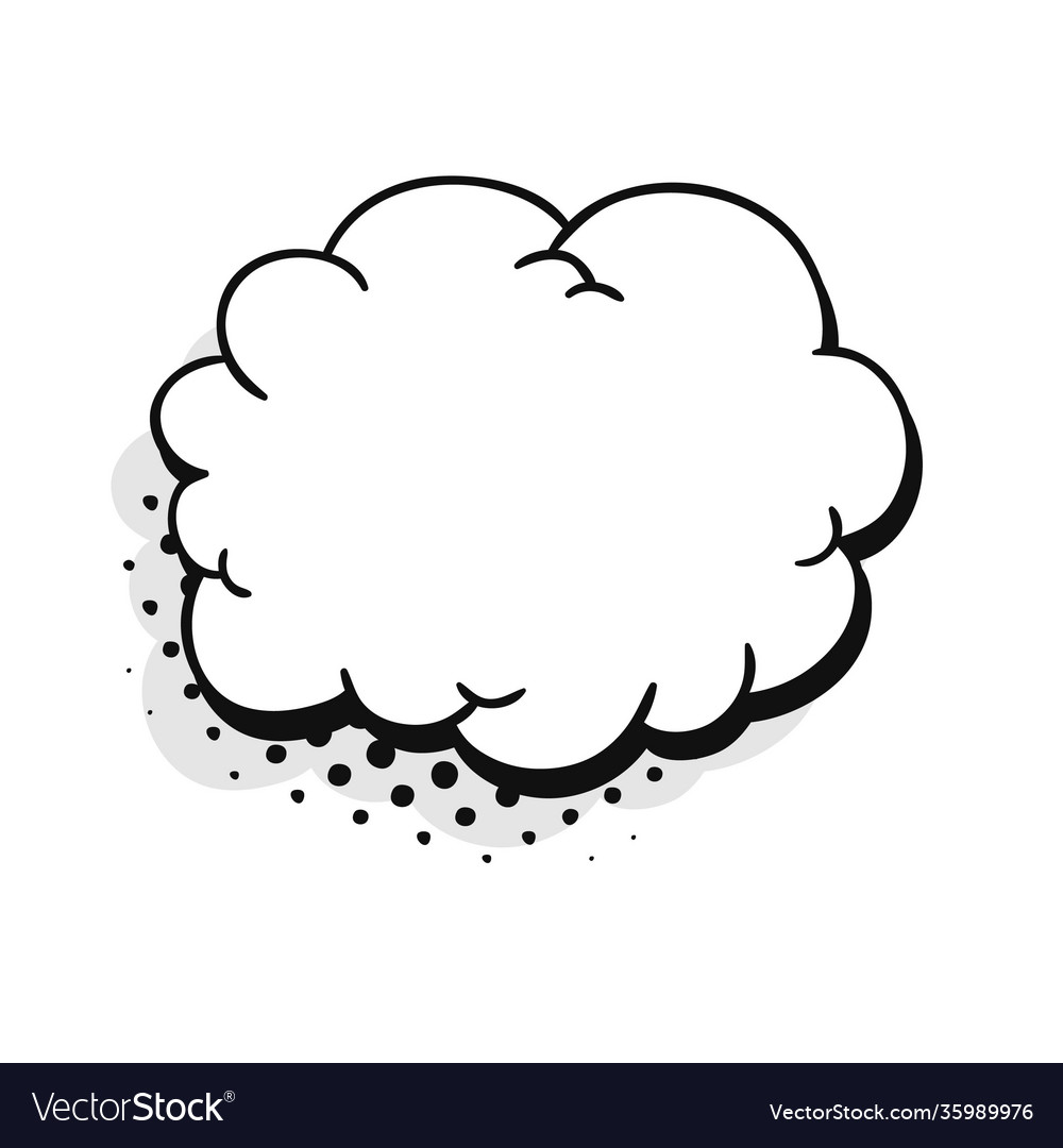 Set pop art speech bubbles without text