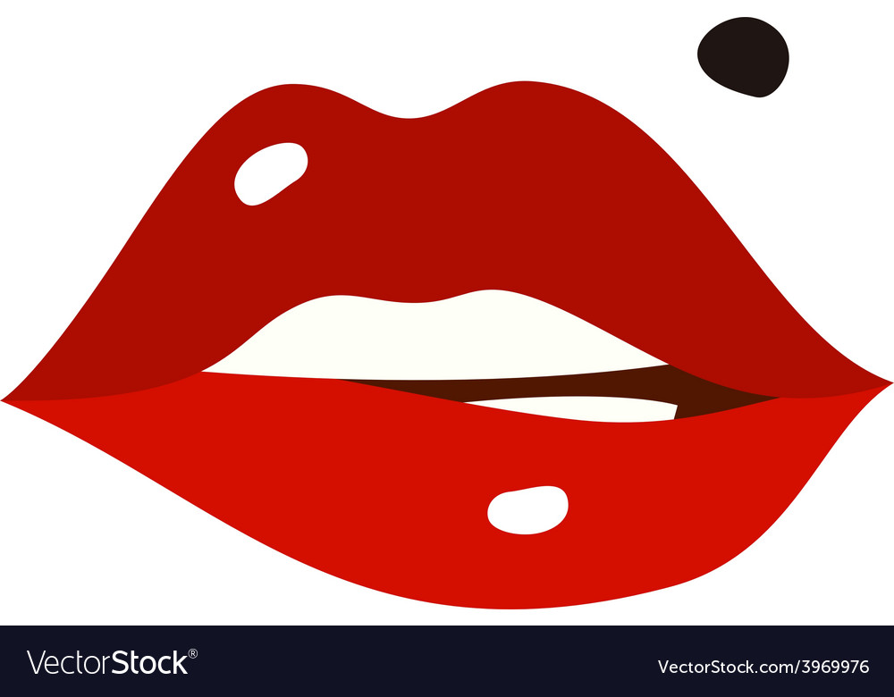 Sexy Lips Royalty Free Vector Image Vectorstock