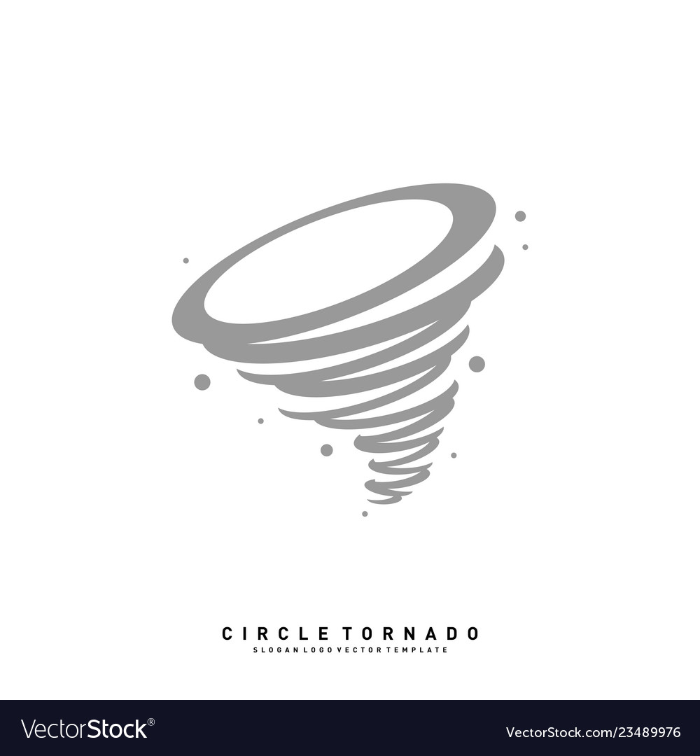 Tornado Storm Logo Concept