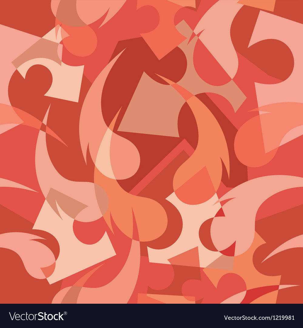 Red pattern
