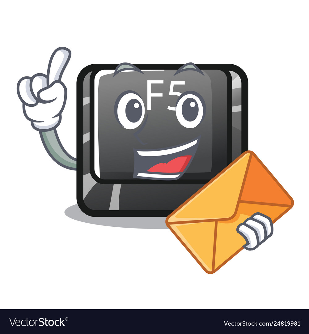 With envelope f5 installed on mascot computer