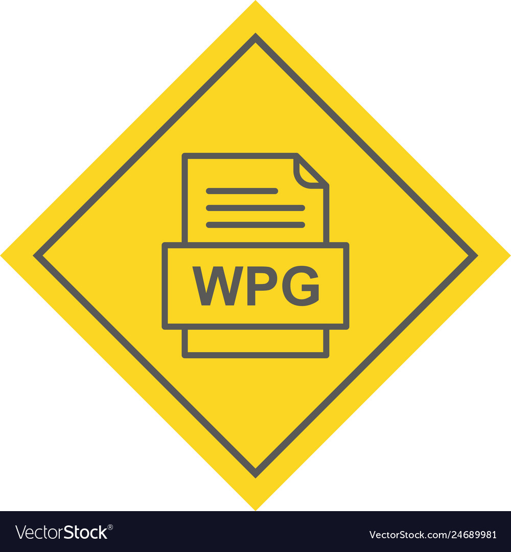 Wpg file document icon