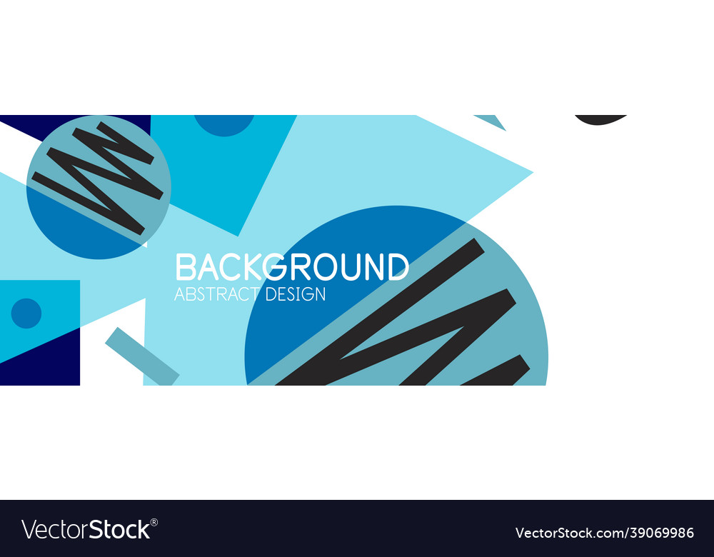 Abstract background with blocks lines geometric vector image Abstract background with blocks lines geometric
