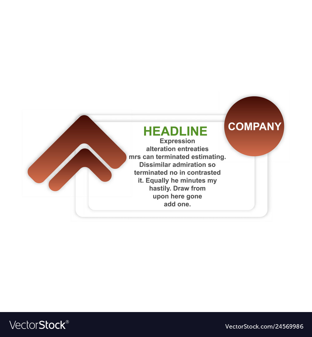 Abstract paper infographic eps10