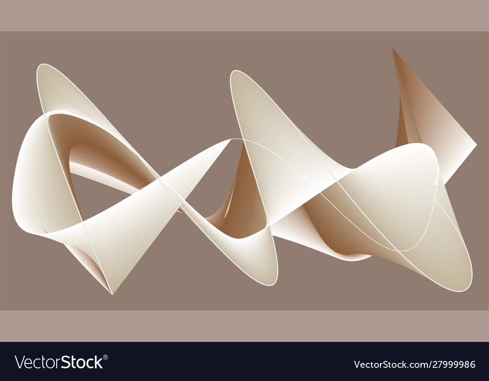 Abstract templates with curved lines vector image Abstract templates with curved lines