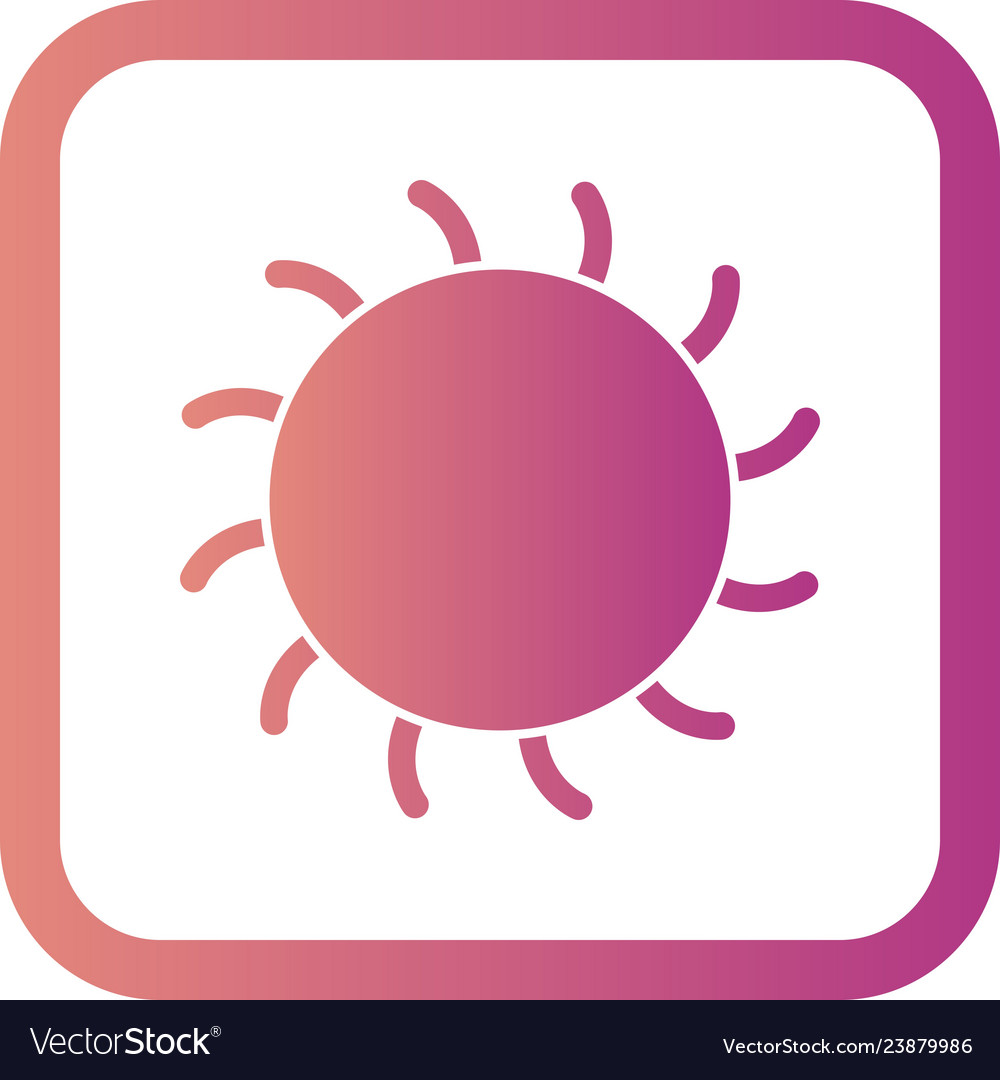 Sun icon