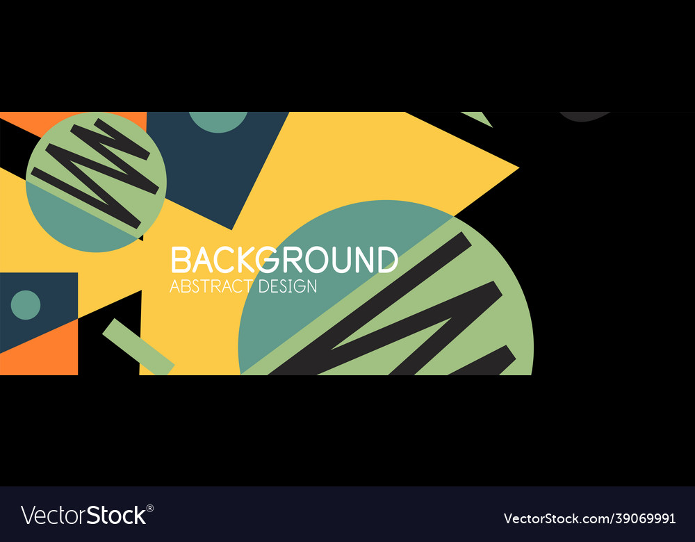 Abstract background with blocks lines geometric vector image Abstract background with blocks lines geometric