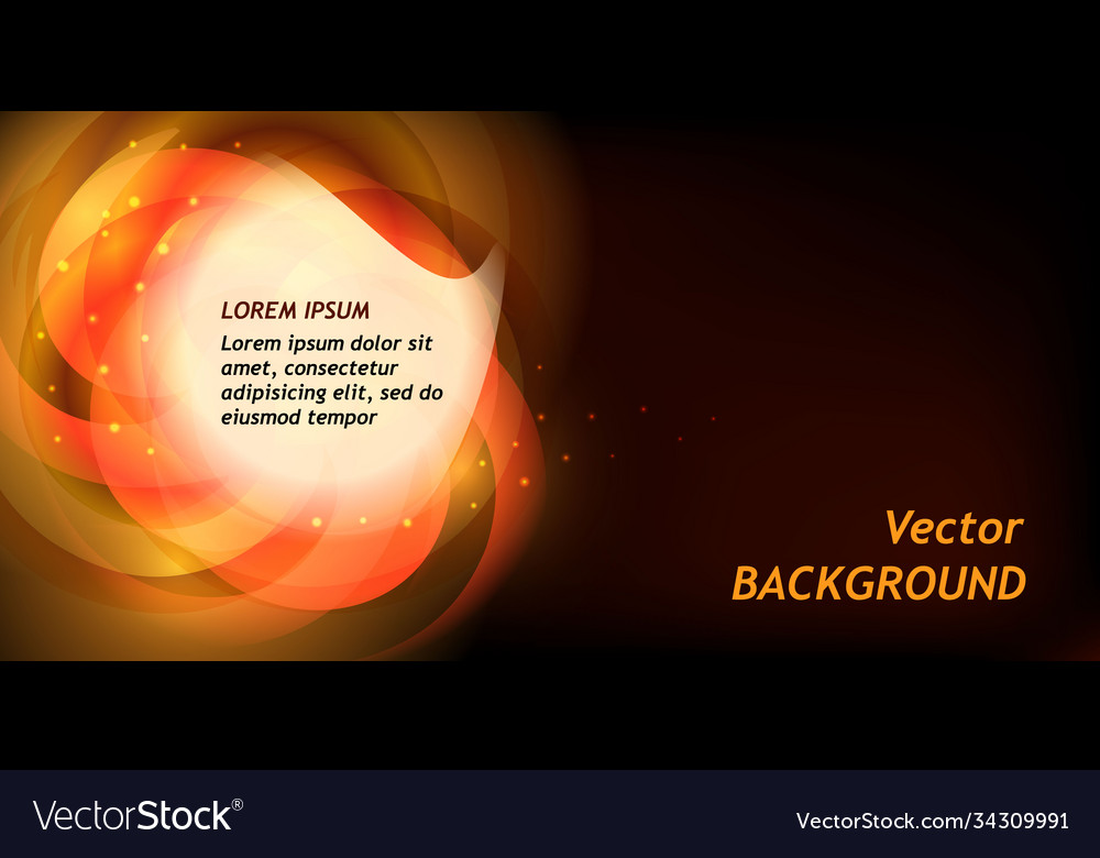 Abstract Glowing Background