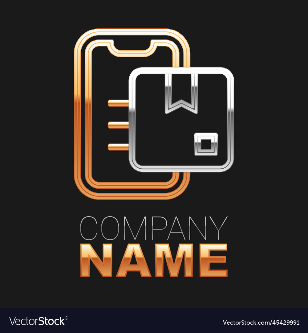 Line document tracking marker system icon isolated