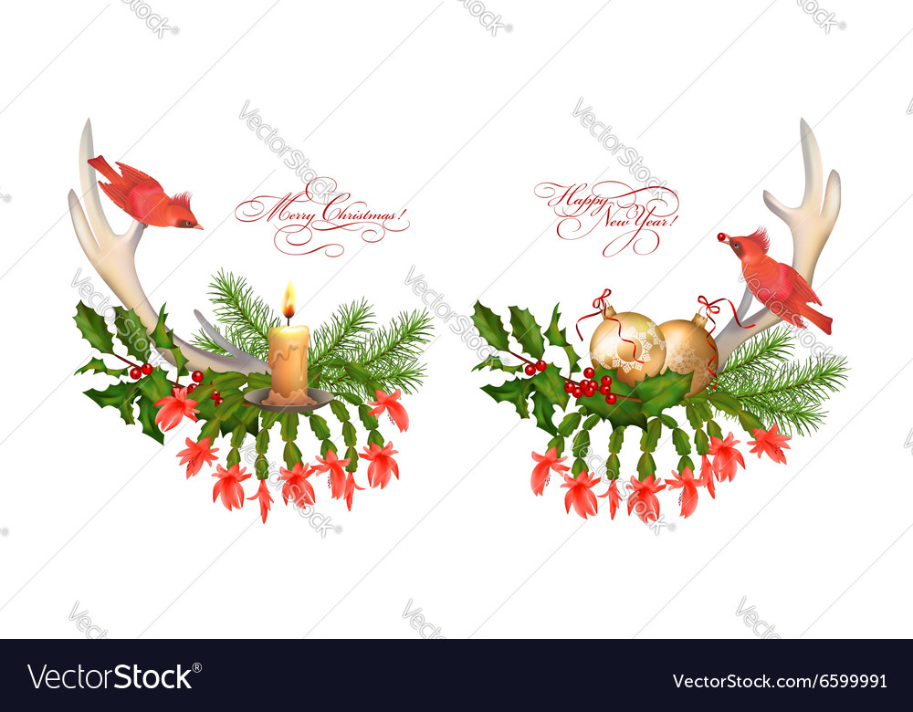 Merry christmas greeting card