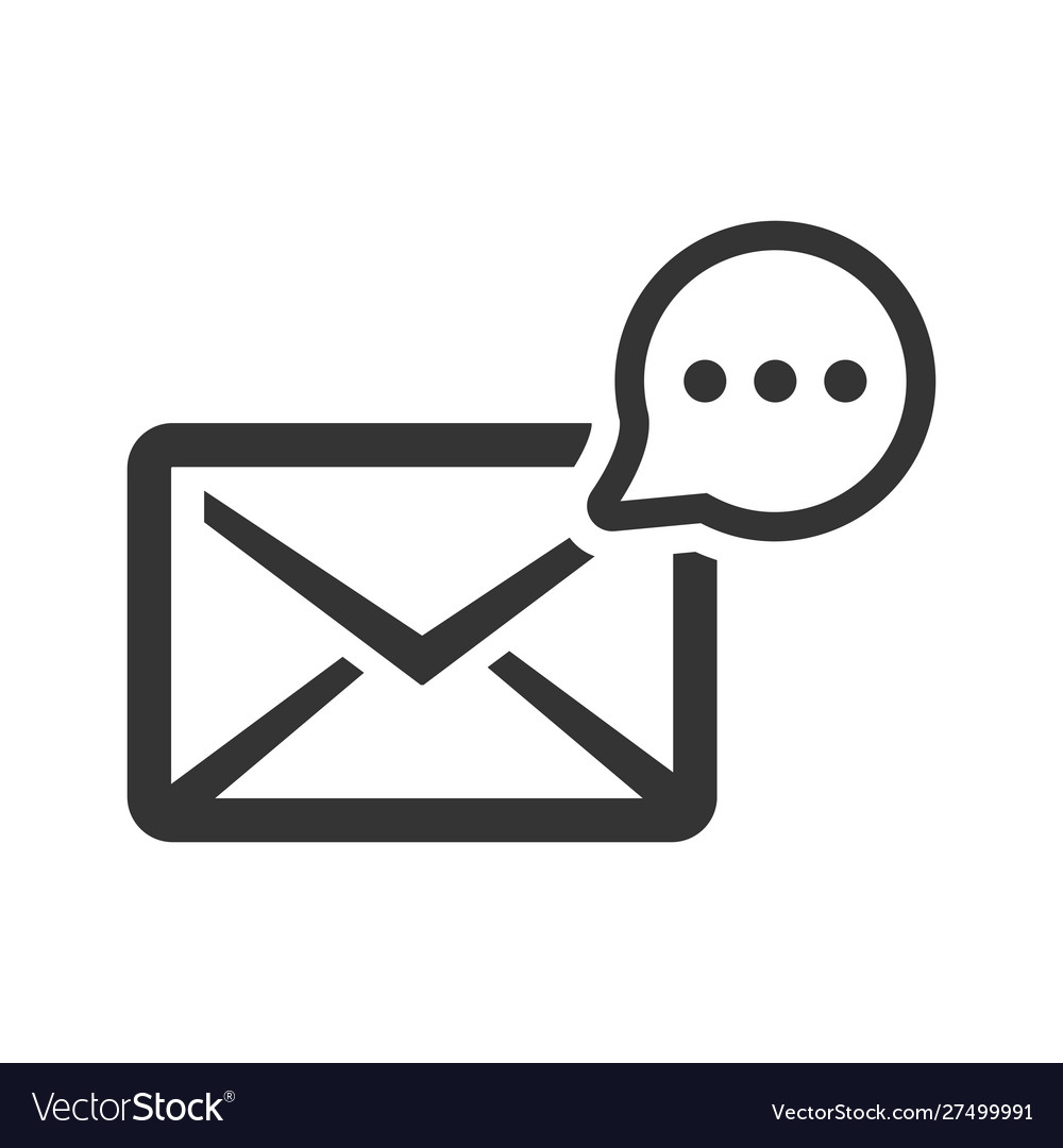 Message notification icon