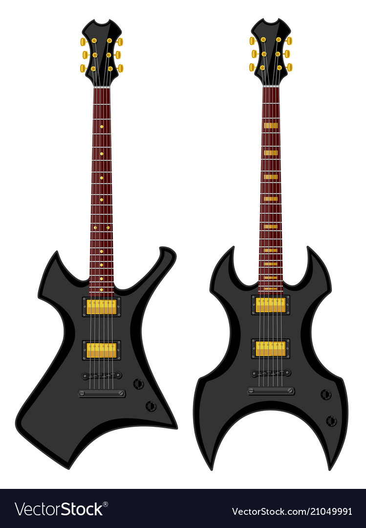 Metal electric guitars