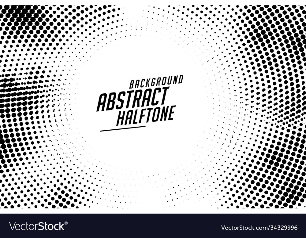 Abstract rounded circular halftone texture