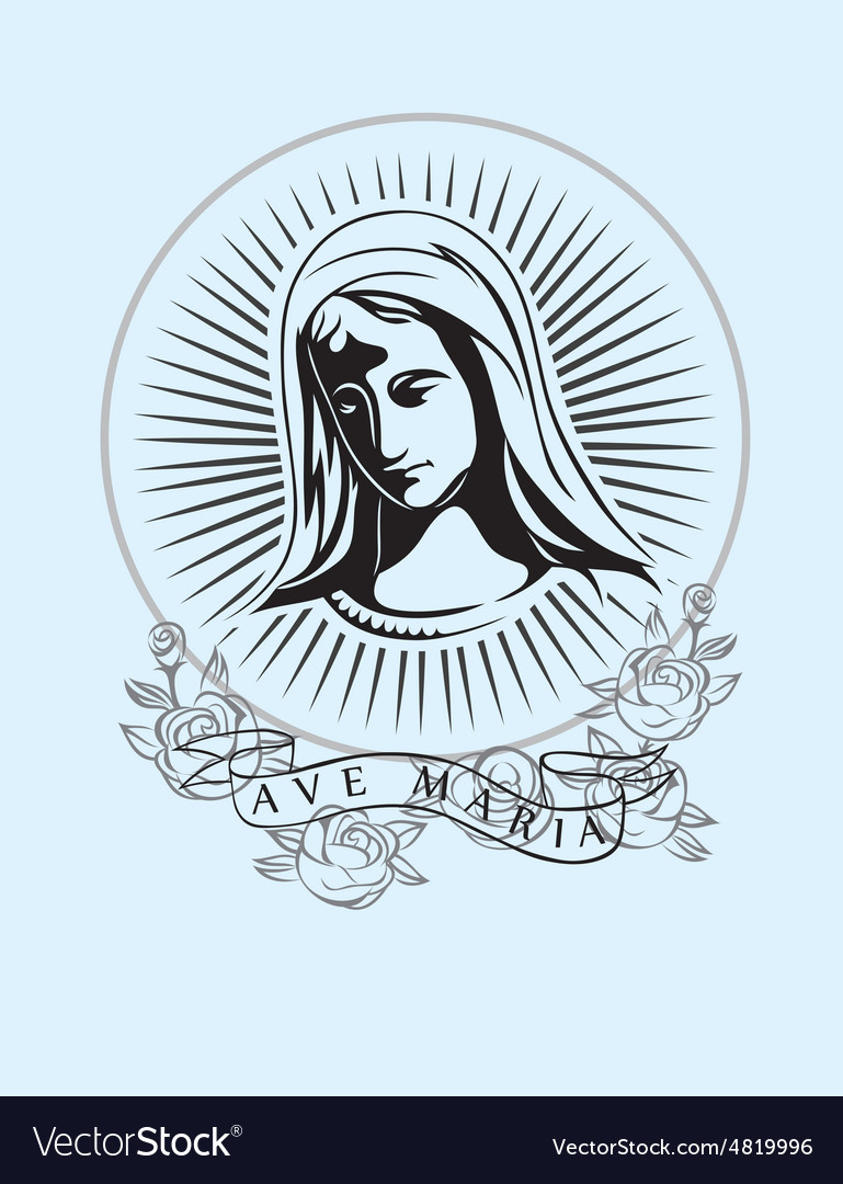 logo de ave maria