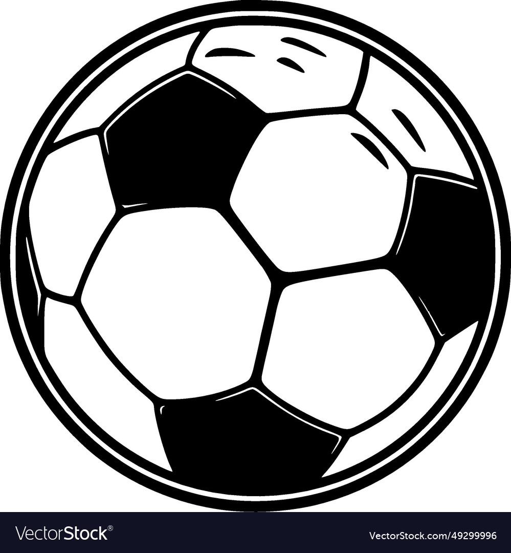 Football - high quality logo ideal for t-shirt Vector Image