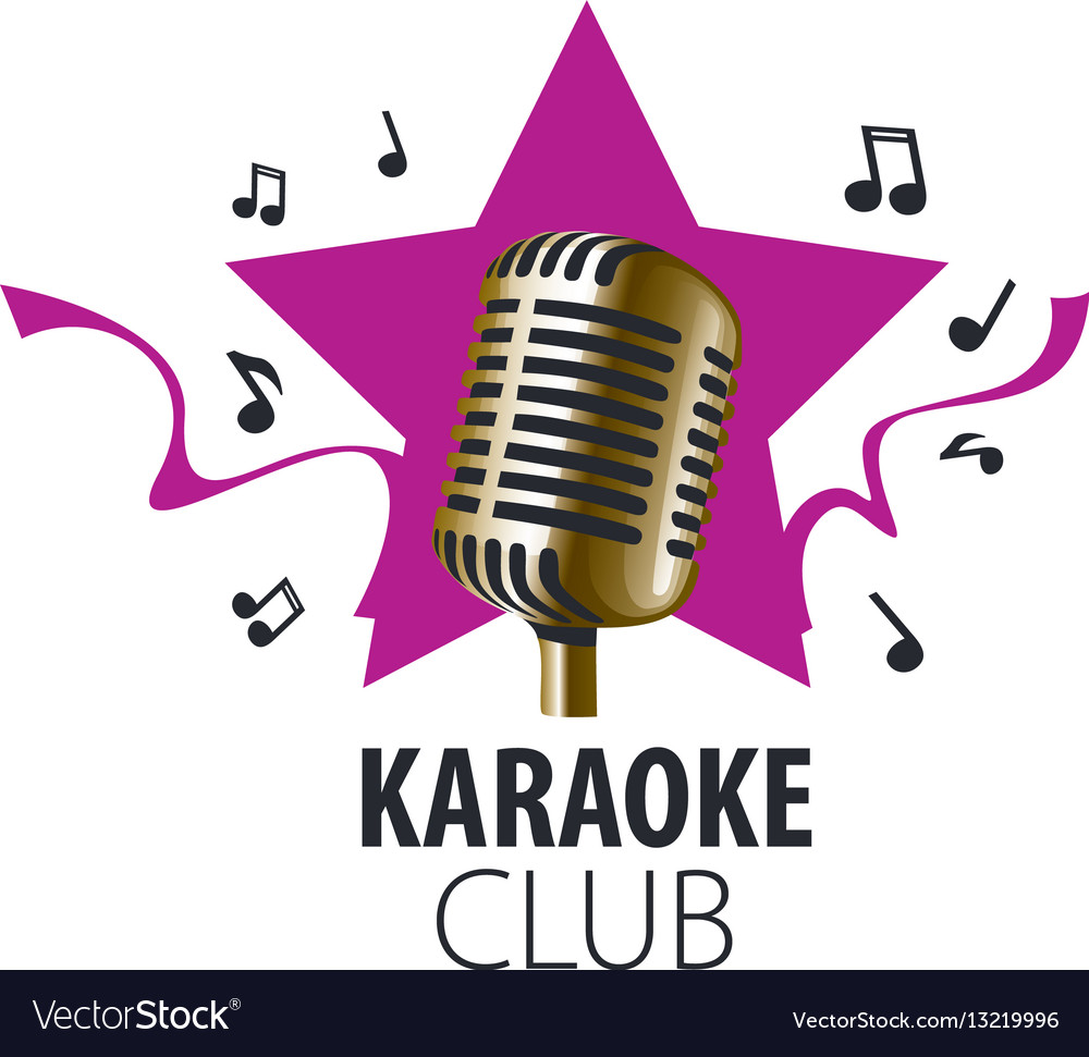 Logo karaoke Royalty Free Vector Image - VectorStock