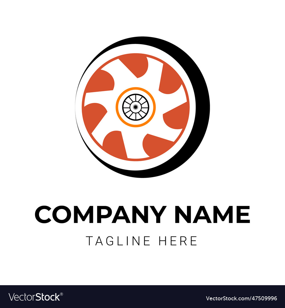 Modern car logo design template