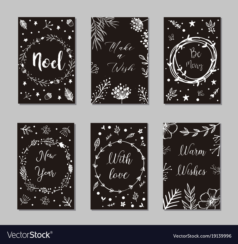 New year and merry christmas decorative
