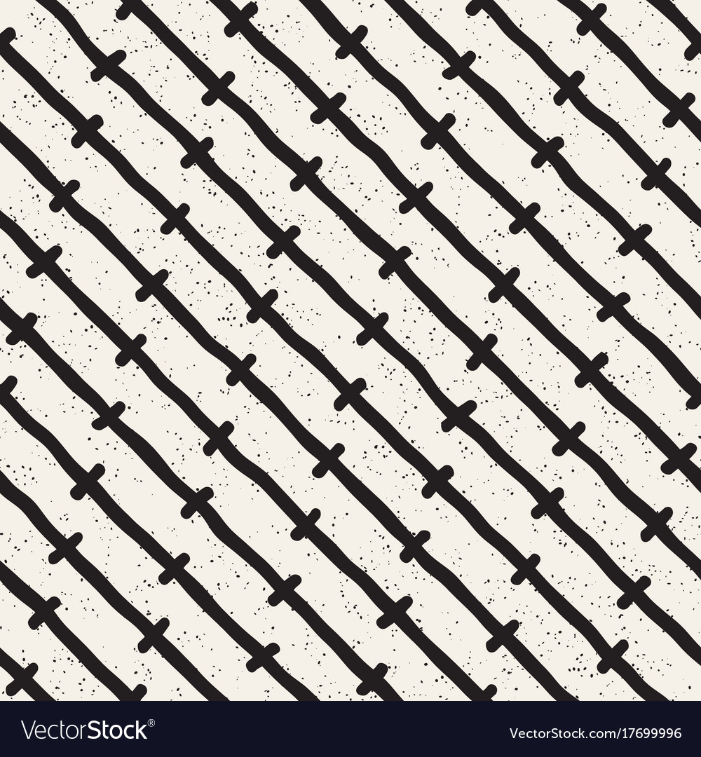 Seamless pattern with hand drawn lines abstract