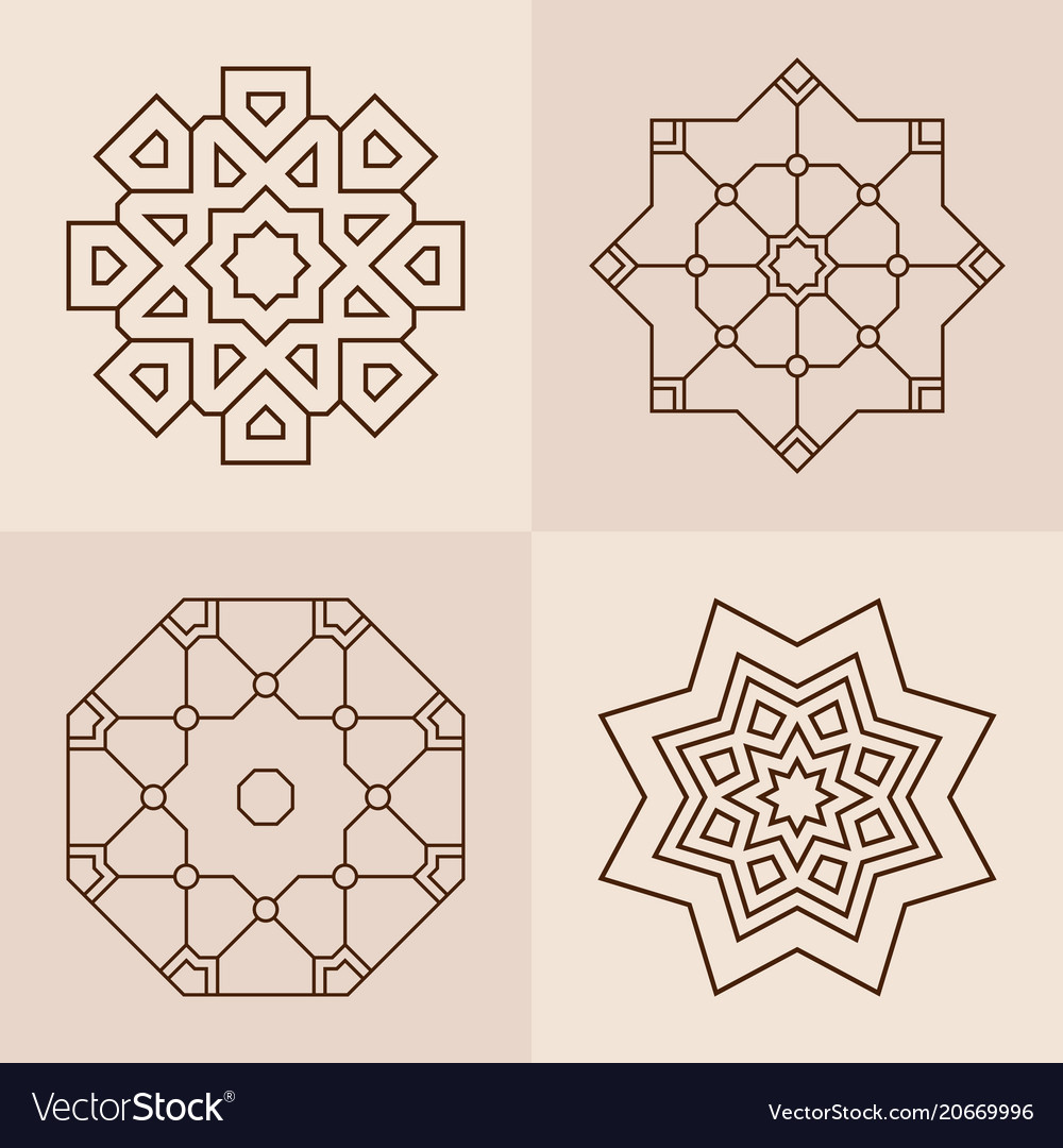 Symmetrical Geometric Patterns