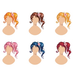 Hair Ponytail Vector Images (over 1,000)