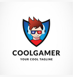 Gamer, Mascot logo, Sticker design 674733 Vector Art at Vecteezy