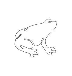 Frog sketch Royalty Free Vector Image - VectorStock